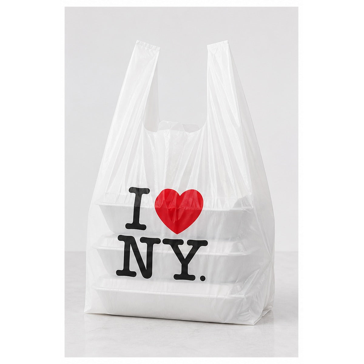 1/6 I Love NY Shopping Bags - 340/Bags
