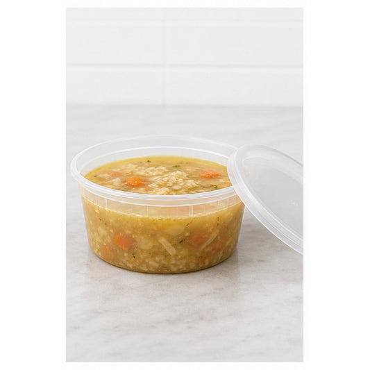 12oz Combo Deli Soup Container - 240/Case