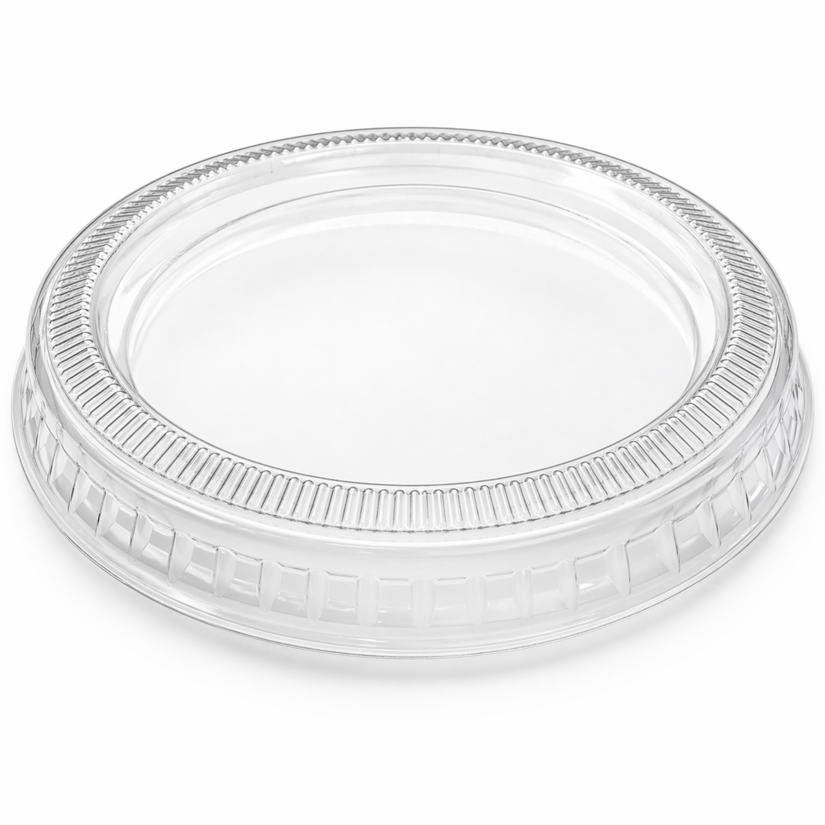 2 oz Clear Plastic Lids, 2500 Count Case