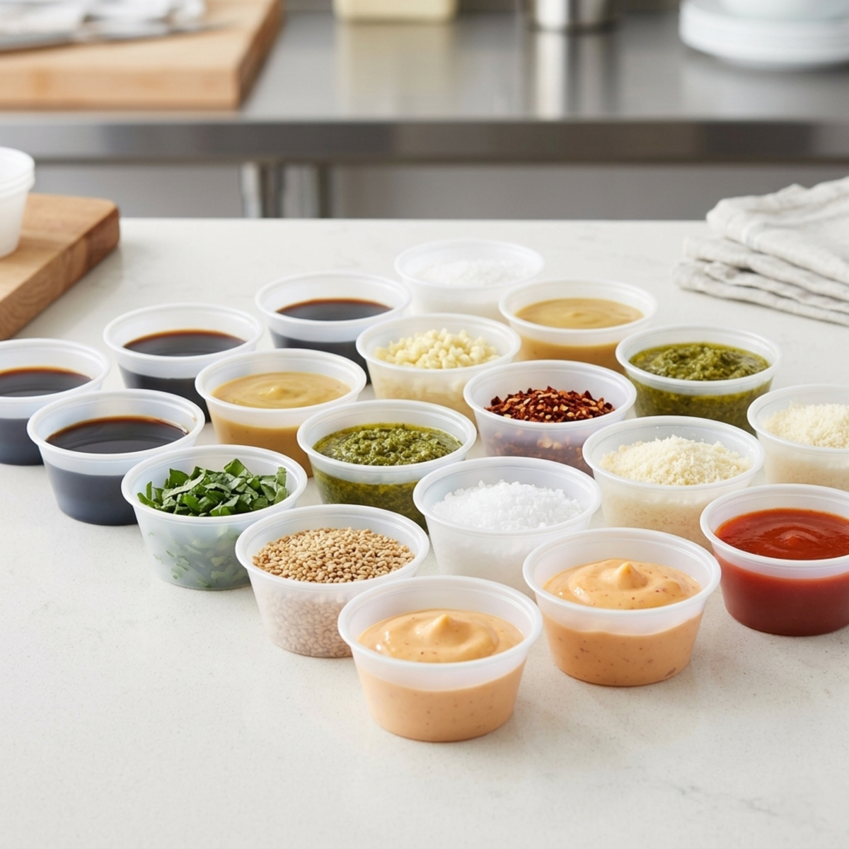 2 oz Plastic PS Soufflé Cups, 2500 Count Case