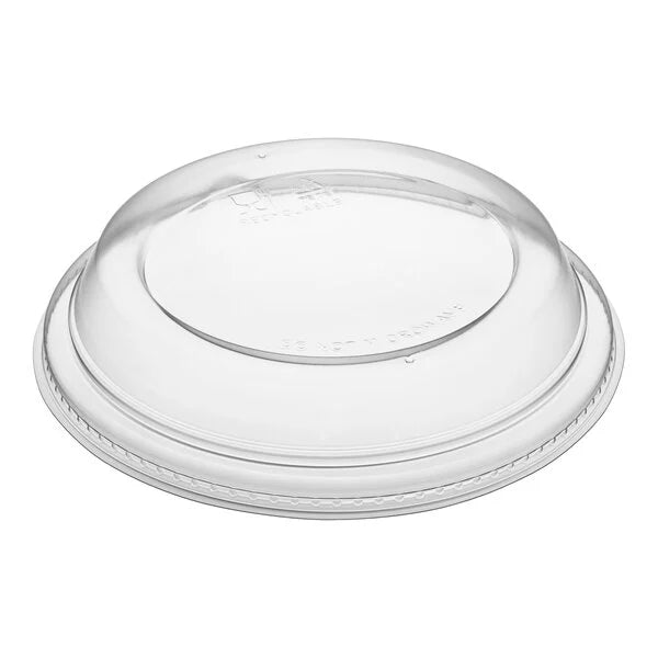 24, 32, and 48 oz. Round Vented Dome Take-Out Lid - 400/Case