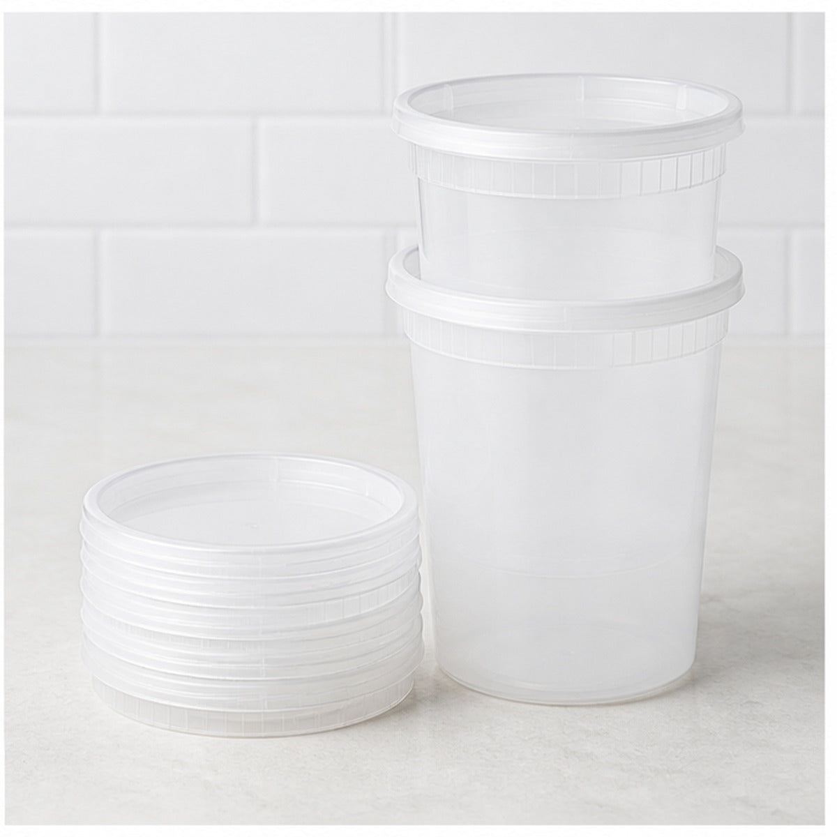 32oz Combo Deli Soup Container - 240/Case