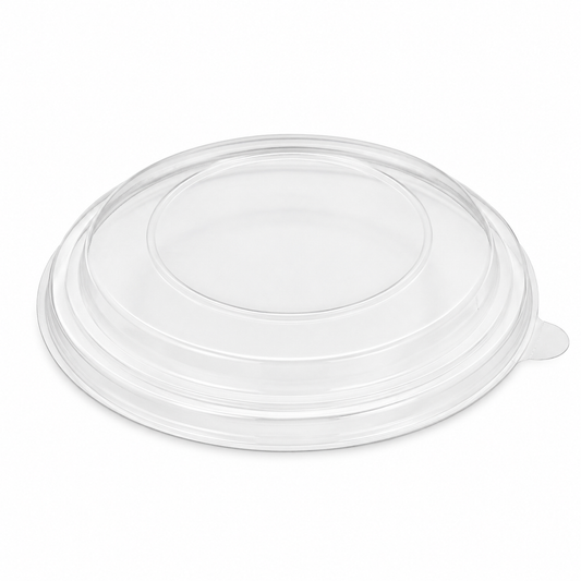 25oz - 33oz Kraft Round Food Container PET LID - 300/Case