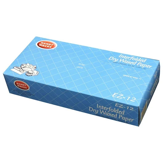 EZ 12- 12" X 10 3/4' Dry Wax Paper - 6,000/Case