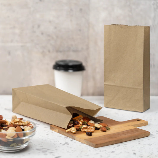 Canada 5 lb Natural Kraft Paper Bag - 500/Pack