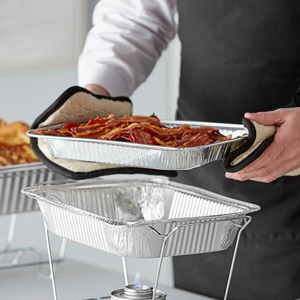 Half Size Shallow Foil Steam Pan - XXXHD Heavy Duty - 100/Case