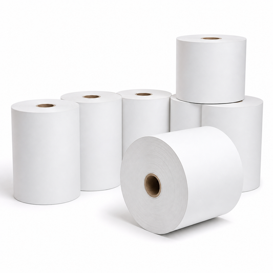 2 5/16" x 400' Thermal Paper Roll – White (12/Case)