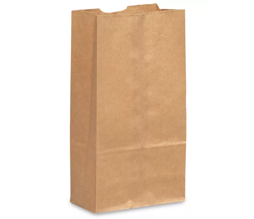 Canada #1 lb. Natural Kraft Paper Bag - 500/Pack