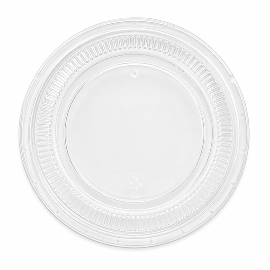 1 oz Clear Portion Cup Lids, 2500 Count Case