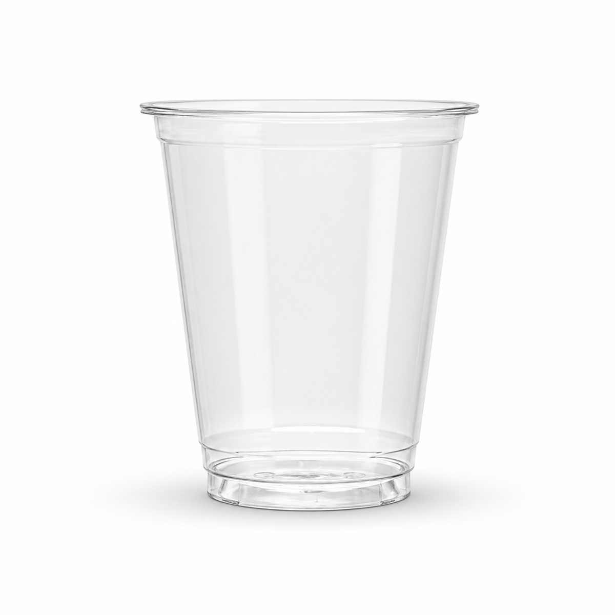Rise Up 10 oz Clear PET Plastic Cold Cup - 1000/Case
