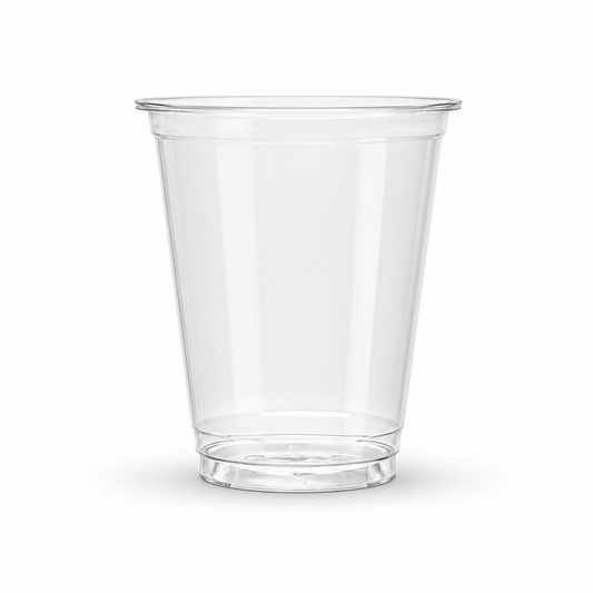 Rise Up 10 oz Clear PET Plastic Cold Cup - 1000/Case