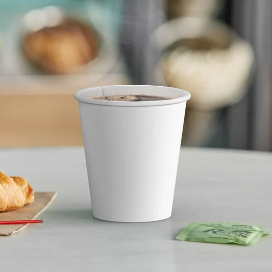 10oz White Hot Cup - 1,000/Case