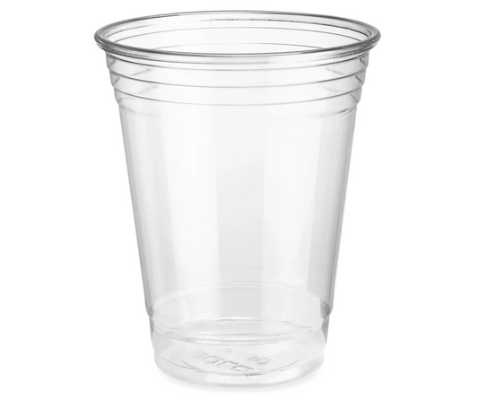 10oz Clear Plastic Pet Cups - 1,000/Case