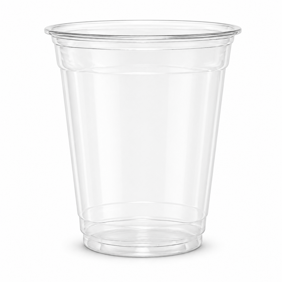Rise Up 12 oz Clear PET Plastic Cold Cup - 1000/Case