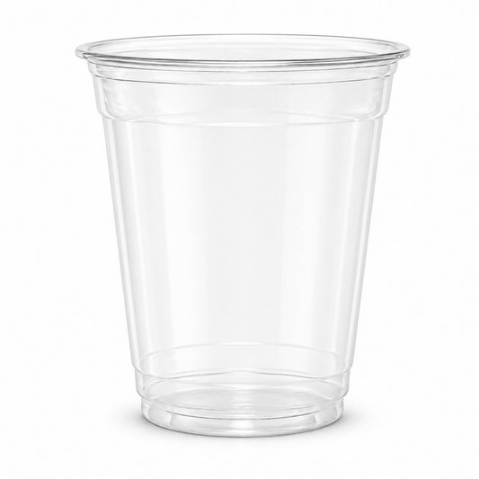 Rise Up 12 oz Clear PET Plastic Cold Cup - 1000/Case