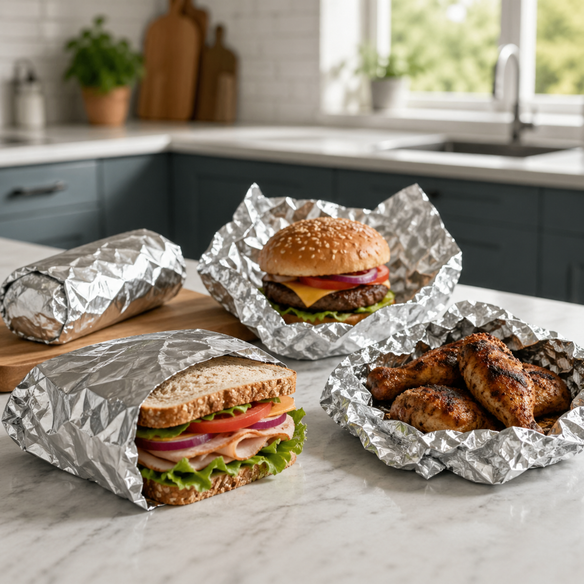 Rise Up 12" x 10 3/4" Interfolded Pop-Up Aluminum Foil Sheets - 3000/Case