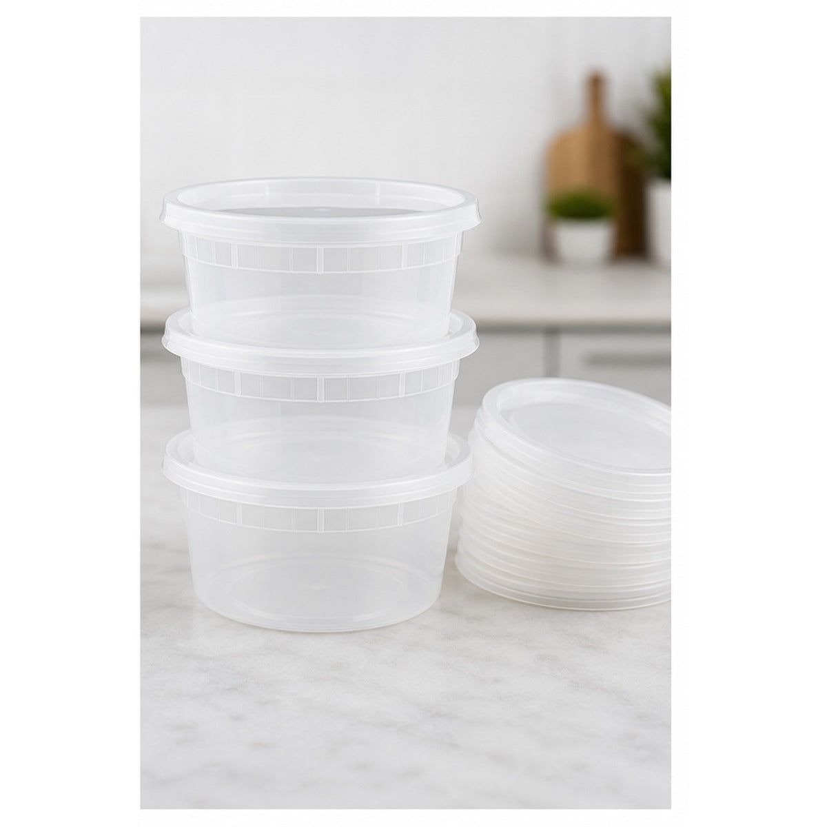 12oz Combo Deli Soup Container - 240/Case