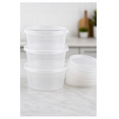 12oz Combo Deli Soup Container - 240/Case
