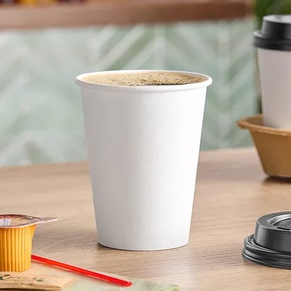 12oz White Hot Cup - 1,000/Case