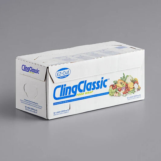 12" x 2000 FT/RL Cling Classic Food Film
