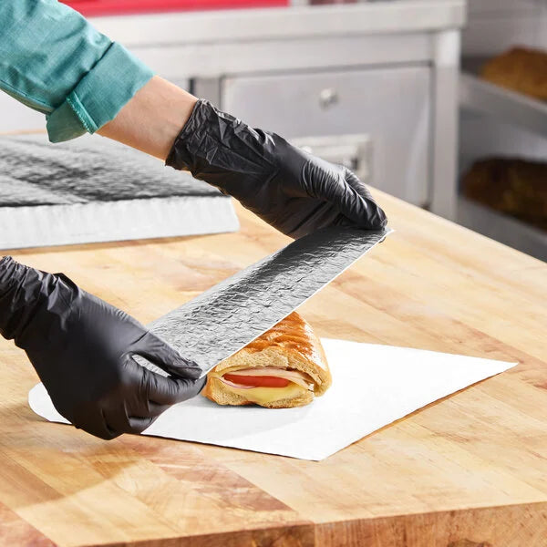 14" x 16" Insulated Aluminum Foil Wrap Sheet Deli - 1,000/Sheets