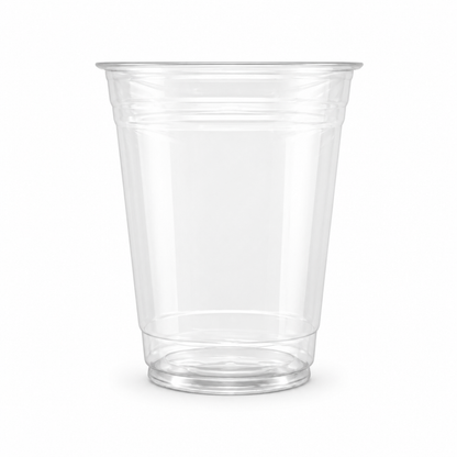 Rise Up 16 oz Clear PET Plastic Cold Cup - 1000/Case