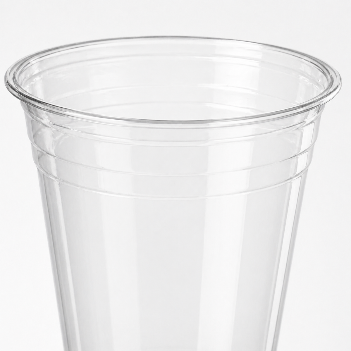 Rise Up 16 oz Clear PET Plastic Cold Cup - 1000/Case