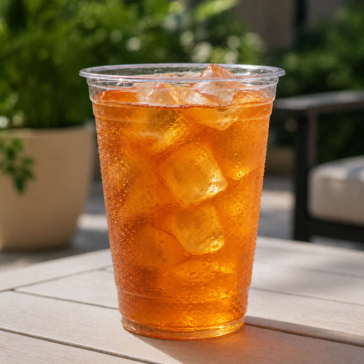 Rise Up 16 oz Clear PET Plastic Cold Cup - 1000/Case