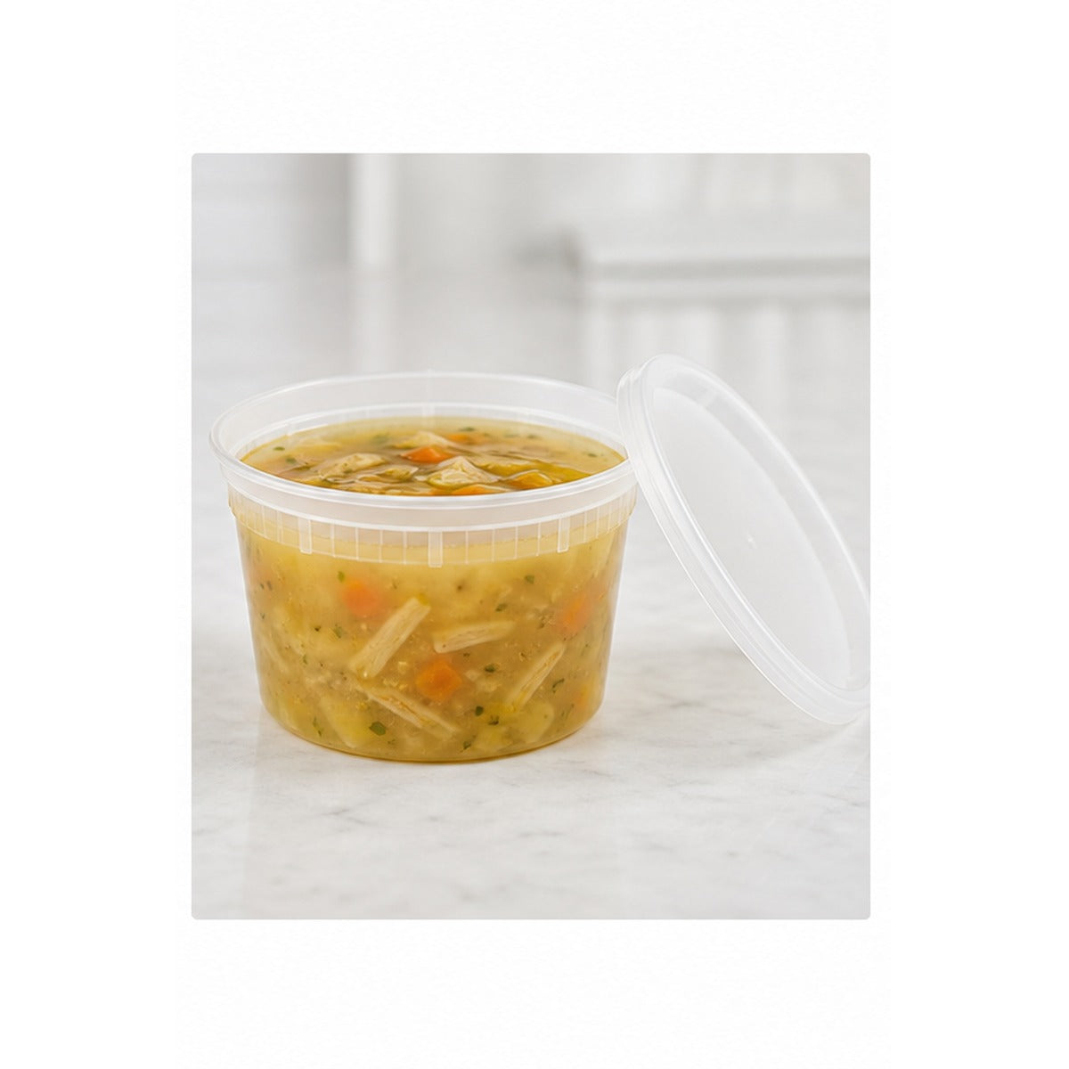 16oz Combo Deli Soup Container - 240/Case