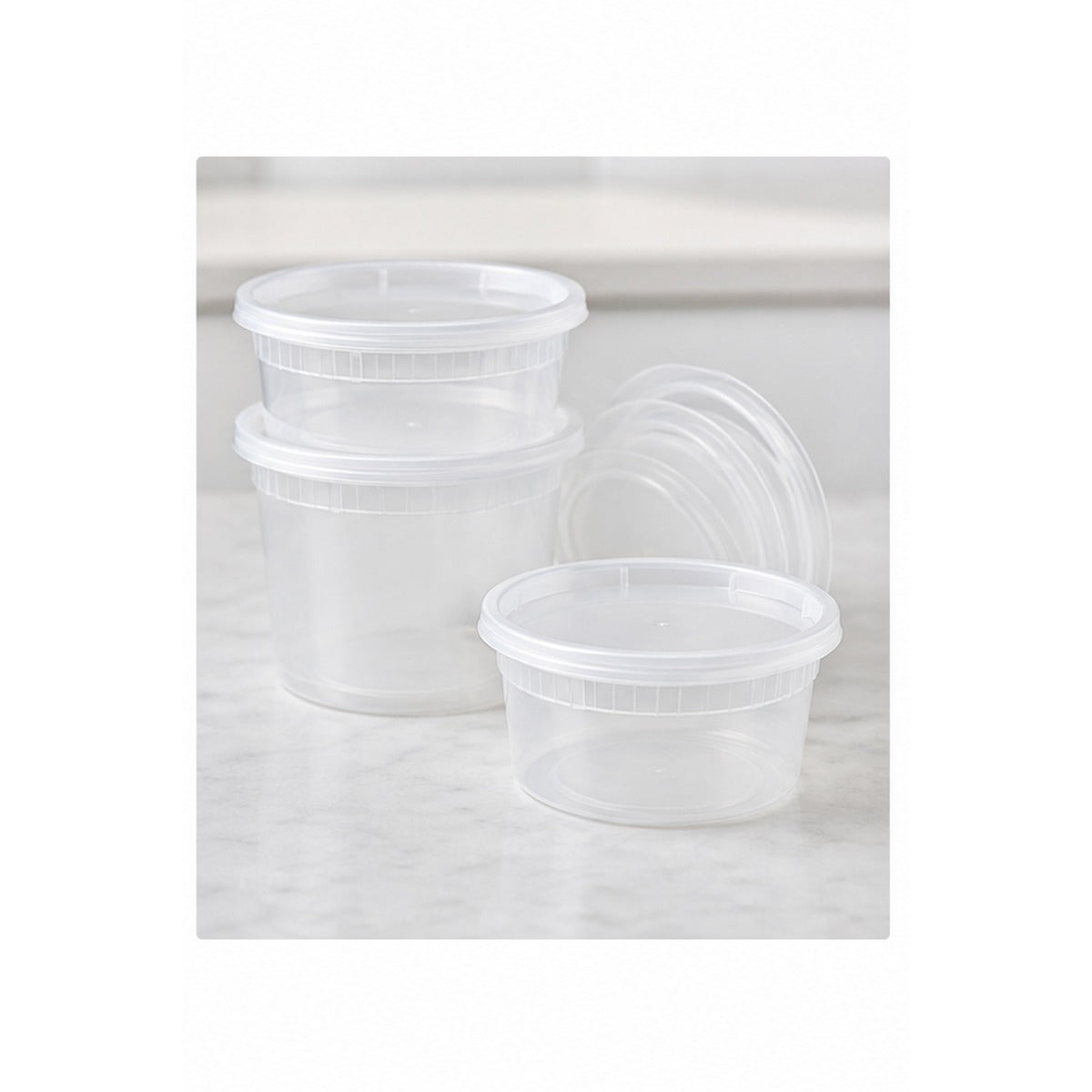 16oz Combo Deli Soup Container - 240/Case