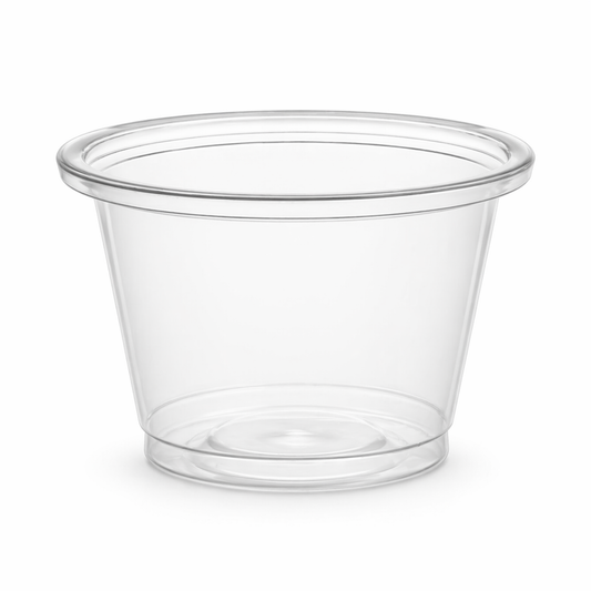 1 oz Clear Portion Cups, 2500 Count Case