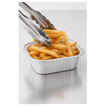 1lb Oblong Foil Take-Out Container - 1,000/Case
