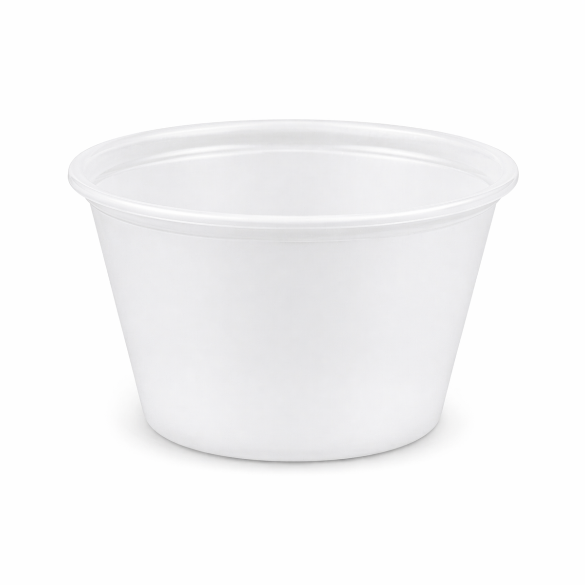 2 oz Plastic PS Soufflé Cups, 2500 Count Case