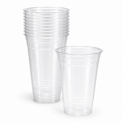 Rise Up 20 oz Clear PET Plastic Cold Cup - 600/Case
