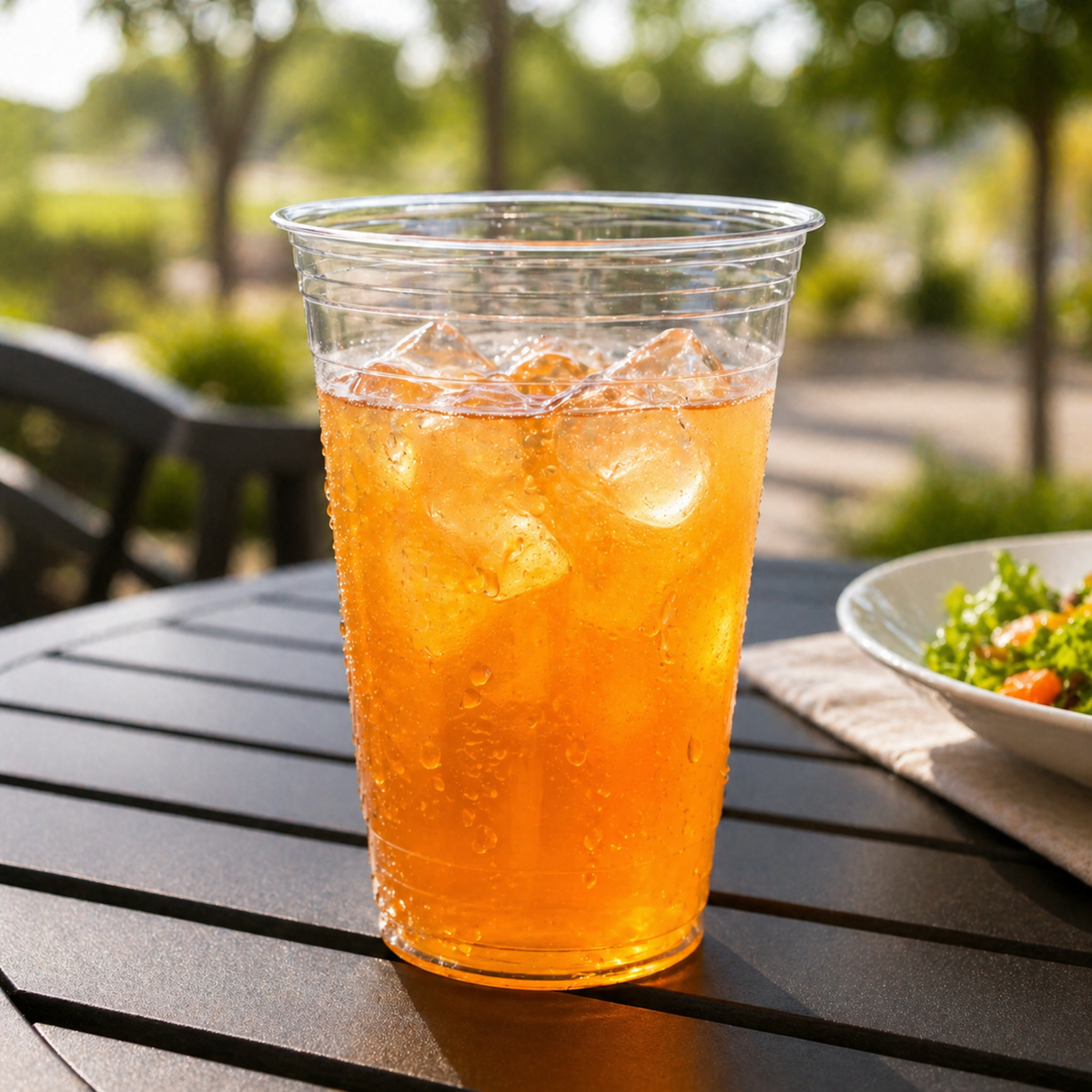 Rise Up 20 oz Clear PET Plastic Cold Cup - 600/Case