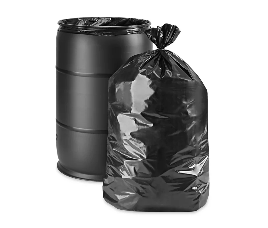 23x17x46 XXX Heavy Duty Black Garbage Bag - Weight 17lb