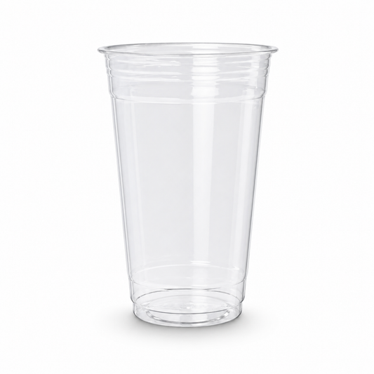 Rise Up 24 oz Clear PET Plastic Cold Cup - 600/Case