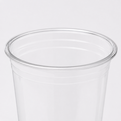 Rise Up 24 oz Clear PET Plastic Cold Cup - 600/Case