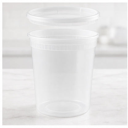 24oz Combo Deli Soup Container - 240/Case