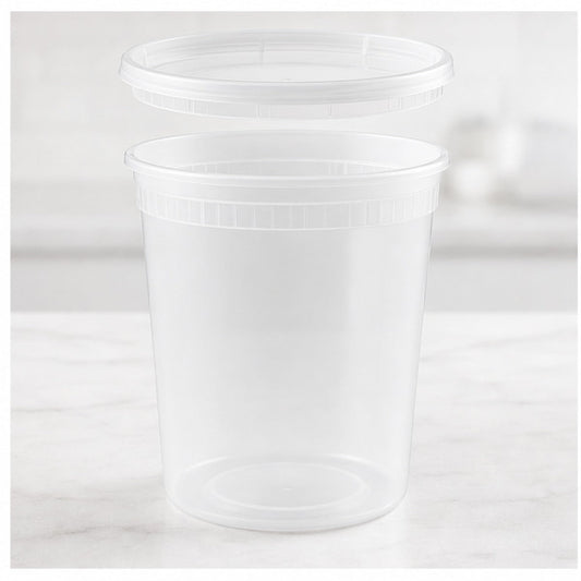24oz Combo Deli Soup Container - 240/Case