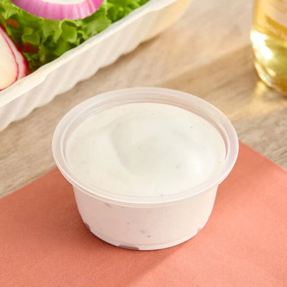 2oz. Dart Clear Plastic Souffle Cup / Portion Cup Solo - 2,500/Case