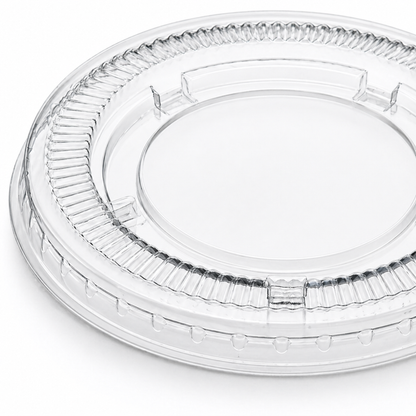 3.25 oz / 4 oz Clear Portion Cup Lids, 2500 Count Case
