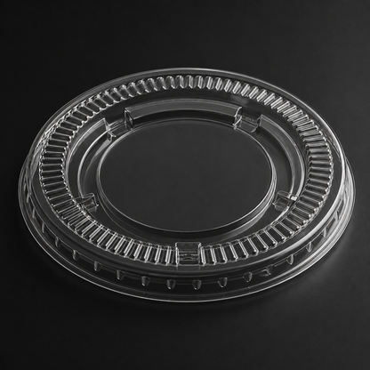3.25 oz / 4 oz Clear Portion Cup Lids, 2500 Count Case