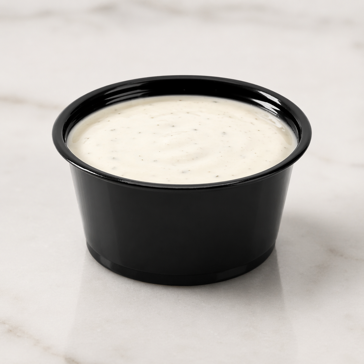 3.25 oz Black Portion Cups, 2500 Count Case