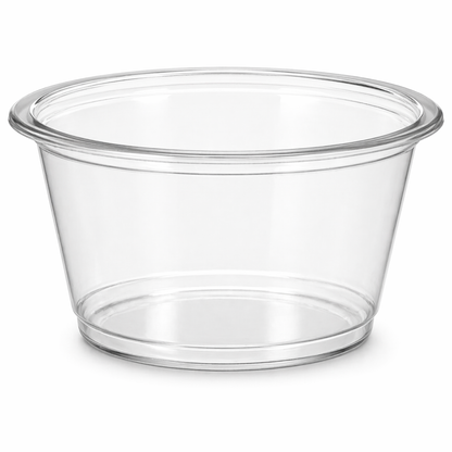 3.25 oz Clear Portion Cups, 2500 Count Case