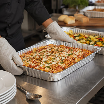 Full Size Shallow Aluminum Steam Table Pan - 50/Case