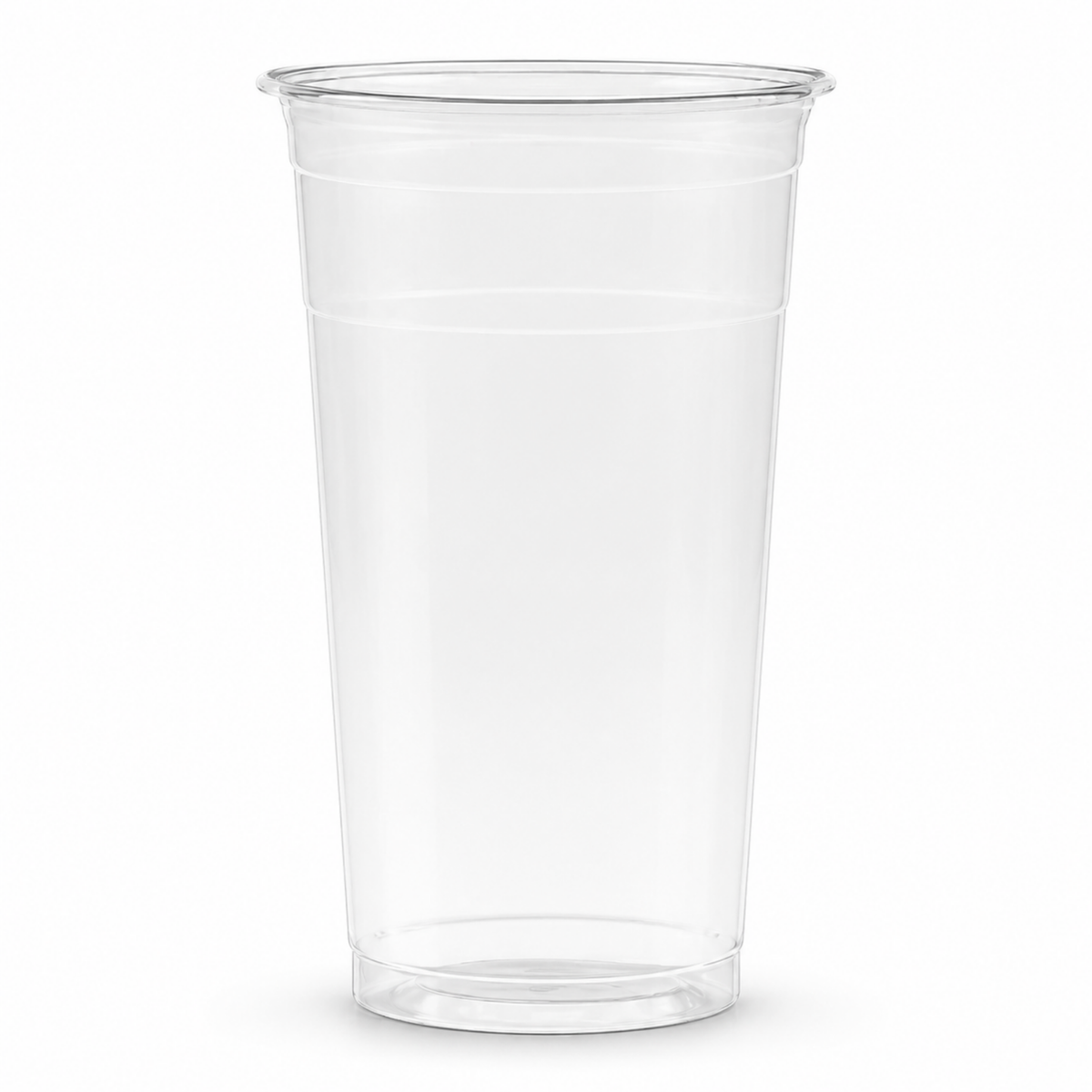 Rise Up 32 oz Clear PET Plastic Straight Wall Cold Cup - 300/Case