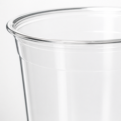 Rise Up 32 oz Clear PET Plastic Straight Wall Cold Cup - 300/Case