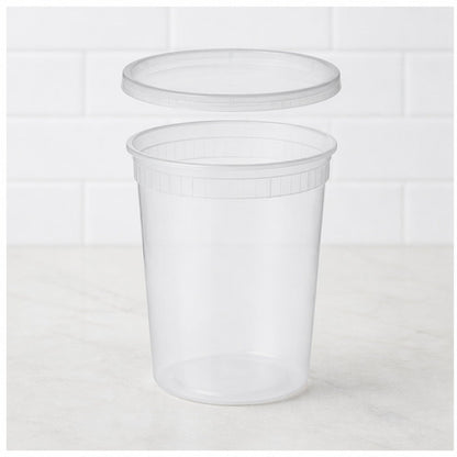 32oz Combo Deli Soup Container - 240/Case