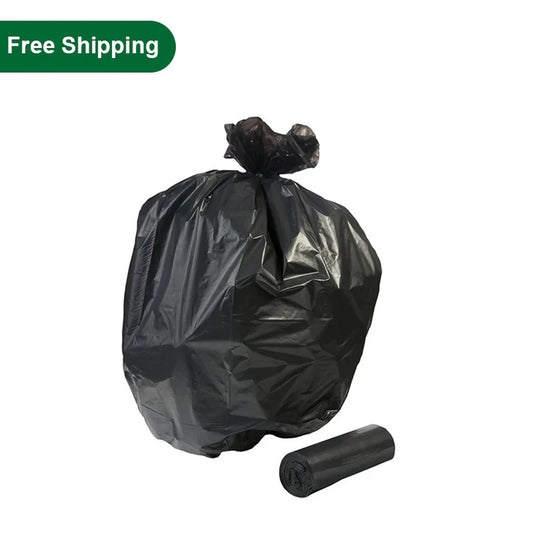 39 Gallon Black Garbage Bag - 17LB